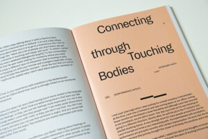 Pagina uit boek Perspectives on Touch Bibi-Joan